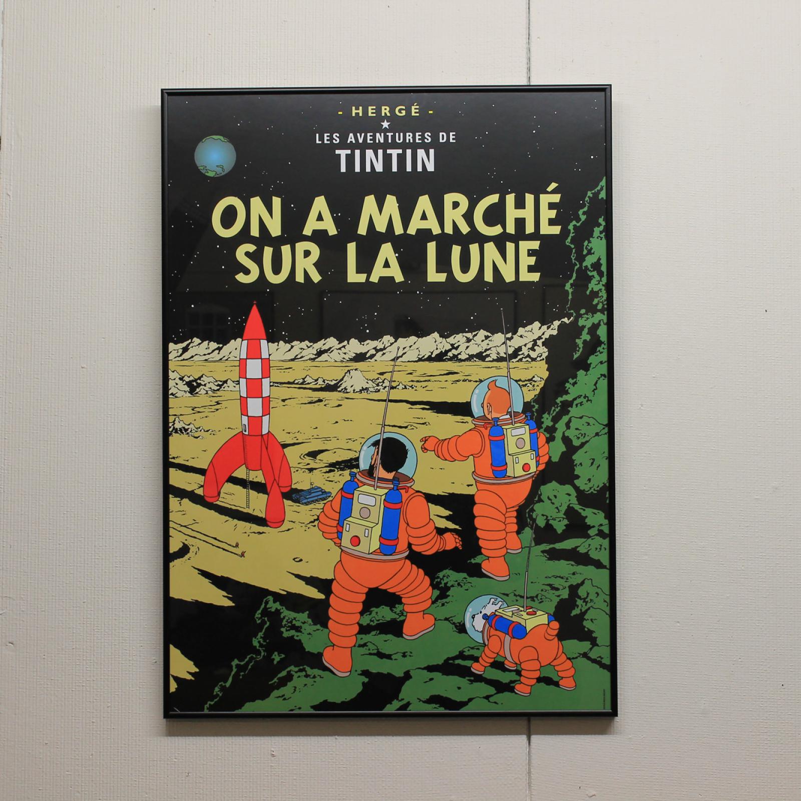 Tintin On A Marche Sur La Lune