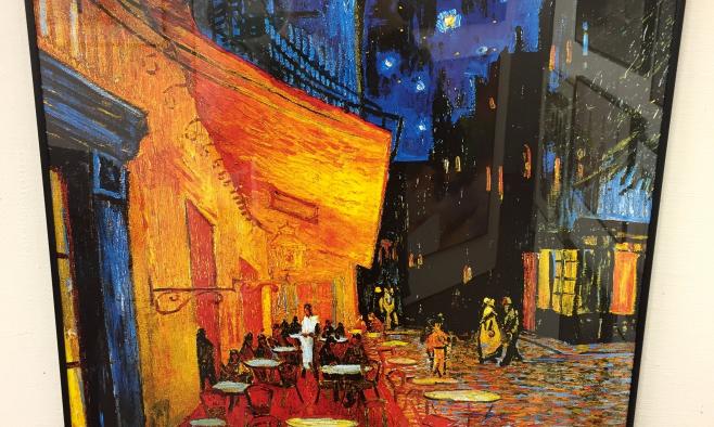 Kehystetty Helsinki Van Gogh The Cafe Terrace