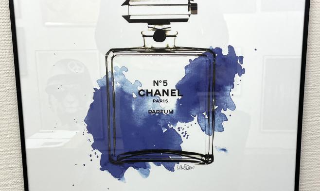 Mercedes Lopez Charro Chanel Blue