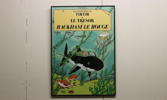 Tintin Le Tresor De Rackham Le Rouge